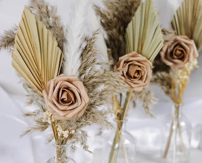 Dried Flower Pampas Centerpiece | Set of 4 |