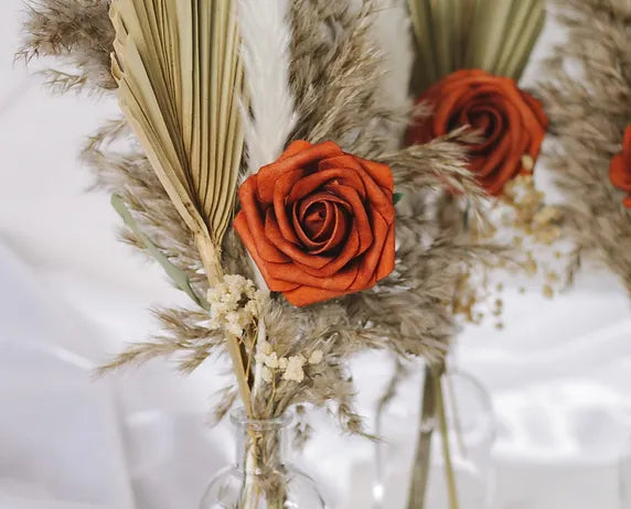 Dried Flower Pampas Centerpiece | Set of 4 |